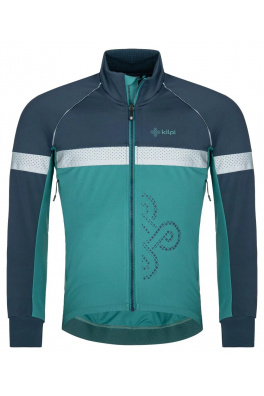 Męska kurtka rowerowa softshell Kilpi NERETO-M ciemnozielona