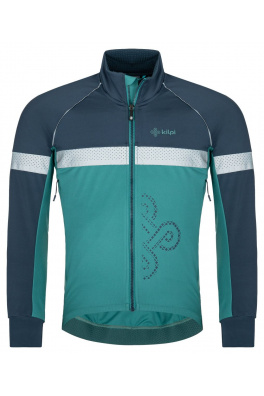 Męska kurtka rowerowa softshell Kilpi NERETO-M ciemnozielona
