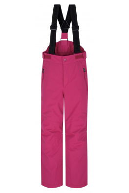 Dívčí lyžařské kalhoty Hannah AKITA JR II bright rose