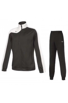 Wom Knit Tracksuit / Black/White