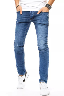 Spodnie męskie jeansowe niebieskie UX2604
