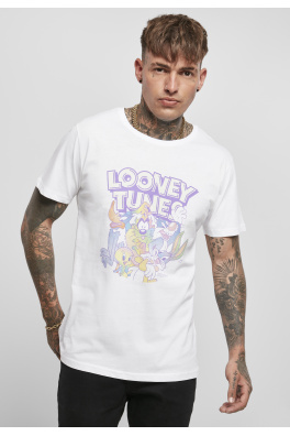 Looney Tunes Rainbow Friends Tee white