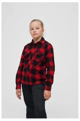 Checkshirt Kids red/black