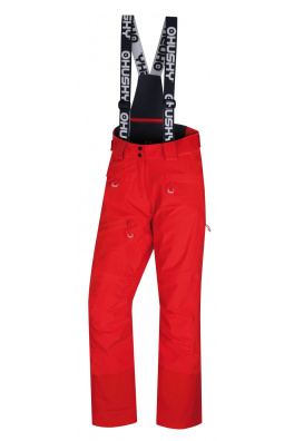 Damskie spodnie narciarskie HUSKY Gilep L charakterystyczne czerwone