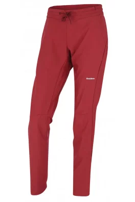 Damskie spodnie outdoorowe HUSKY Speedy Long L ciemne. bordo