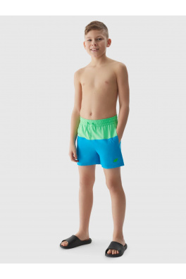 Chlapecké plážové šortky typu boardshorts 4F - modré