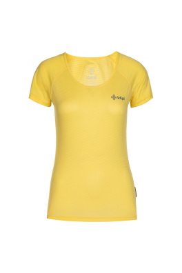 Funkcjonalna koszulka damska Dimaro-w żółty - Kilpi