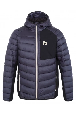 Pánská zateplená bunda Hannah REVEL HOODY graphite/anthracite