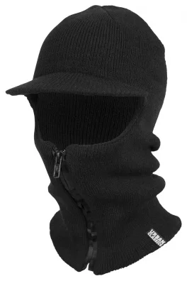 Zipped Balaclava Visor black