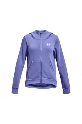 Dívčí fleecová mikina Under Armour Rival Fleece LU FZ Hoodie