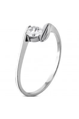 Zásnubní prsten chirurgická ocel thiny shine 