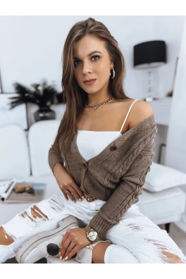 Sweter damski MELANIA czekoladowy Dstreet MY1653