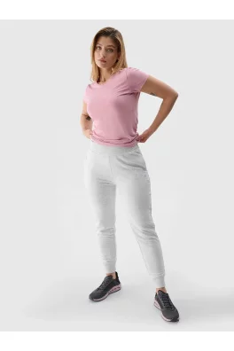 Dámské tepláky typu jogger 4F - šedé