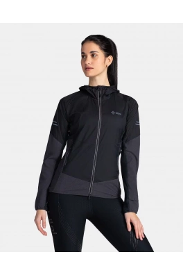 Damska kurtka do biegania Kilpi RAYEN-W Czarna
