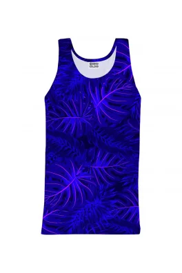 Tanktop Tropical Dark Blue