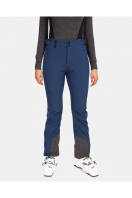 Damskie spodnie narciarskie softshell Kilpi RHEA-W Ciemnoniebieskie