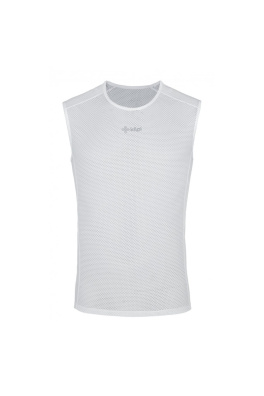 Kilpi Funkcjonalna koszulka bez rękawów NETTY-U WHITE unisex