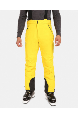 Męskie spodnie narciarskie Kilpi METHONE-M Żółte