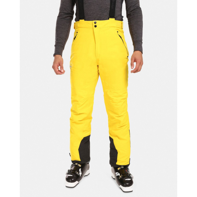 Męskie spodnie narciarskie Kilpi METHONE-M Żółte