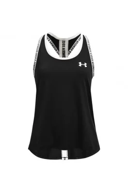Dětské tílko Under Armour Knockout Tank - černé