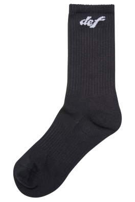 DEF Pastel Socks black