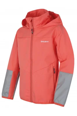 Kurtka dziecięca softshell HUSKY Sonny K różowa