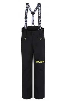 Dziecięce spodnie narciarskie Gunis Kids czarne