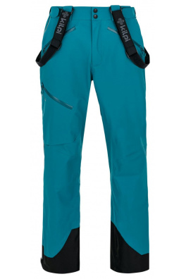 Męskie spodnie narciarskie Kilpi LAZZARO-M turkusowe
