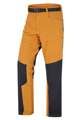Męskie spodnie outdoorowe HUSKY Keiry M musztardowe
