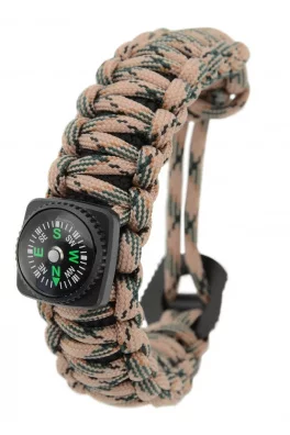 Náramek Cattara OUTDOOR s kompasem a doplňky