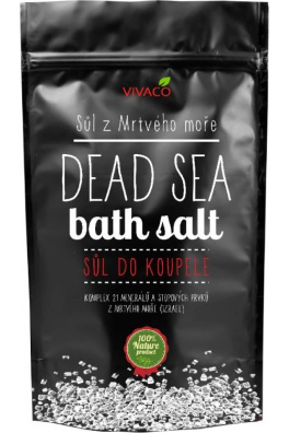 VIVACO Koupelová sůl z Mrtvého moře 200 g