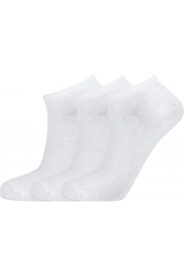 Unisex bavlněné ponožky Endurance Mallorca Low Cut 3-Pack