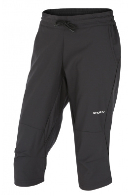 Damskie spodnie outdoorowe 3/4 HUSKY Speedy L czarne