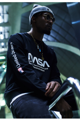 NASA US Crewneck black
