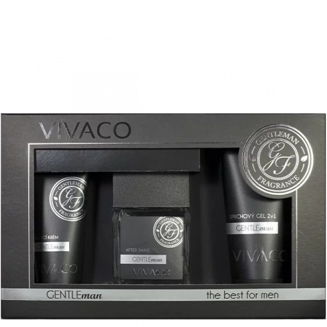 VIVACO Dárková kazeta pánské kosmetiky GENTLEMAN VIVACO Dárková kazeta pánské kosmetiky GENTLEMAN