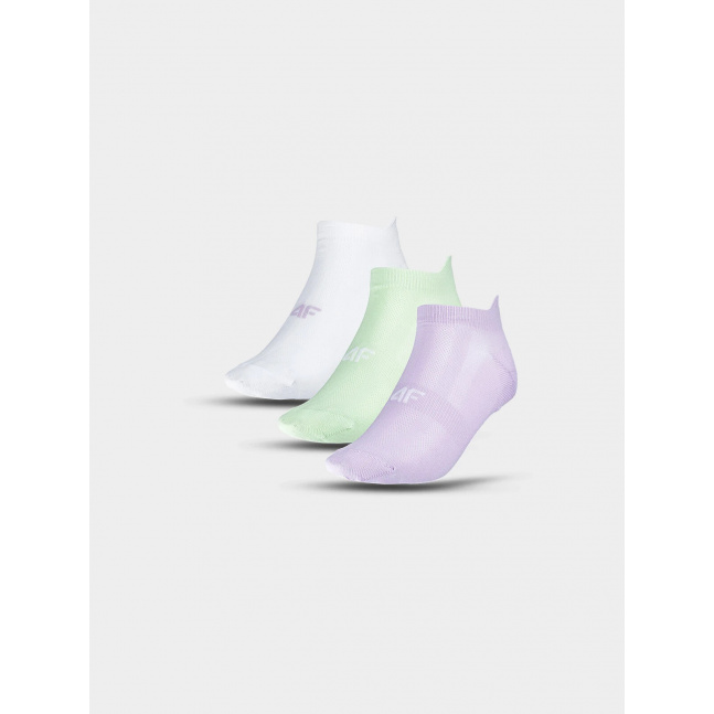 Dámské sportovní ponožky pod kotník (3Pack) 4F - multibarevné