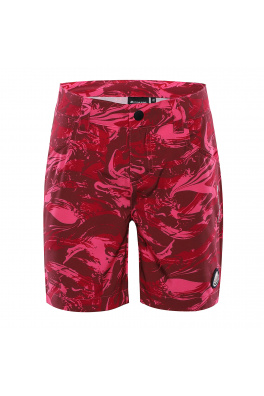 Dětské rychleschnoucí kraťasy ALPINE PRO LOMBO neon knockout pink