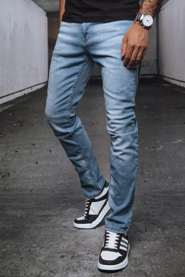 Spodnie męskie jeansowe niebieskie Dstreet UX3653