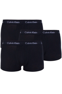 3PACK pánské boxerky Calvin Klein černé (U2664G-XWB)