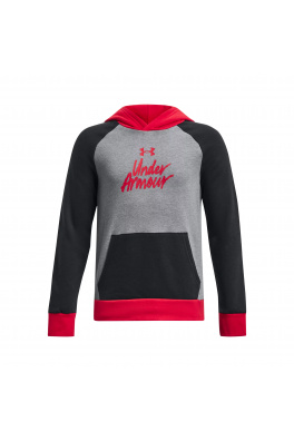 Chlapecká mikina Under Armour Rival Fleece Script CB HD