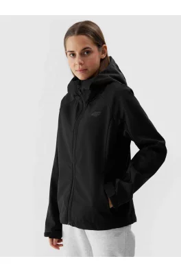 Dámská softshellová větruodolná bunda membrána 5000 4F - černá