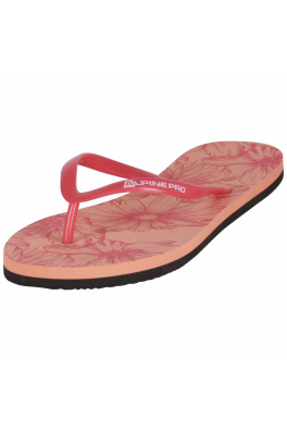 Dámské letní žabky ALPINE PRO NERILLA peach pink