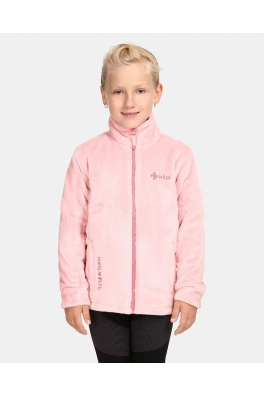 Bluza polarowa dziewczęca KILPI ERIN-J Jasnoróżowy