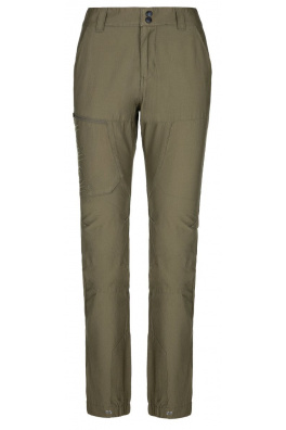 Damskie spodnie outdoorowe Kilpi JASPER-W brązowe