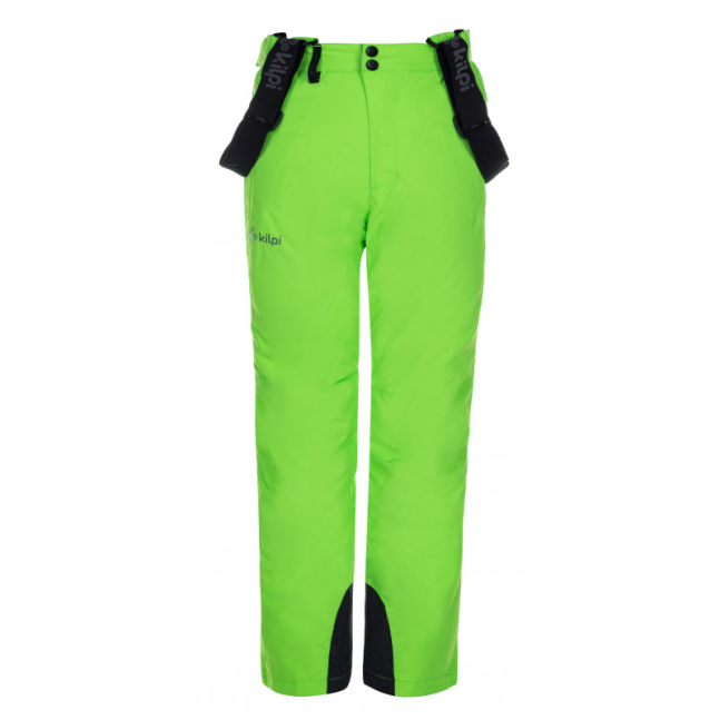 Chłopięce spodnie narciarskie Kilpi MIMAS-JB zielone