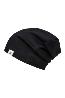 Junior bavlněná DOKE čepice black