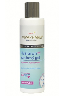 VIVACO Sprchový gel s kyselinou hyaluronovou VIVAPHARM 200 ml