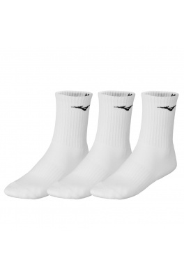 Běžecké ponožky Mizuno Training 3pack - bílé
