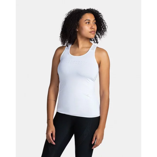 Damski techniczny tank top Kilpi SIEN-W Biały