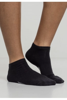Logo No Show Socks 5-Pack black